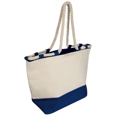 Logotrade promotional item image of: Beach bag with drawstring, dark blue