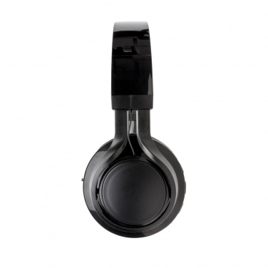 Logotrade promotional item picture of: Wireless light up logo headphone, black