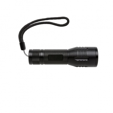 Logotrade promotional item picture of: 3W medium CREE torch, black