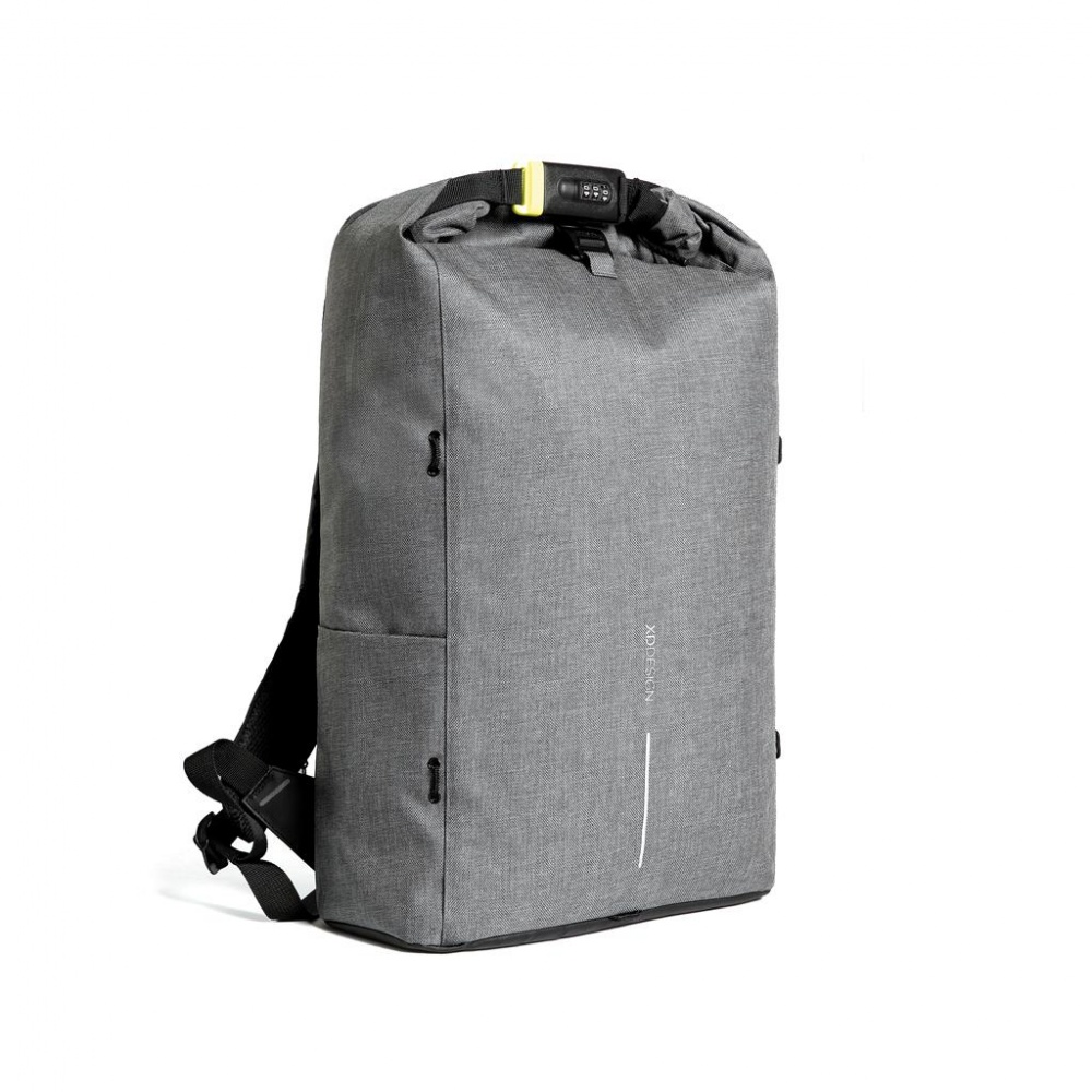 Logotrade corporate gifts photo of: Anti-theft backpack Lite Bobby Urban, gray