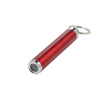 Logotrade promotional products photo of: Pocket LED torch, Red