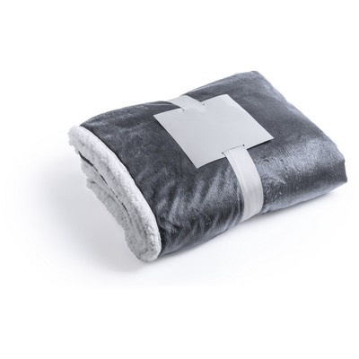 Logotrade promotional merchandise picture of: Blanket fleece, grey