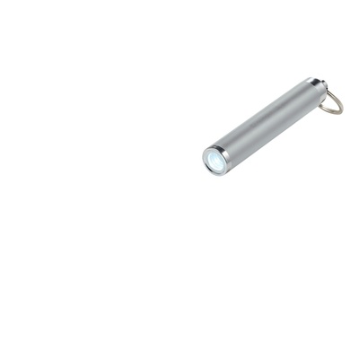 Logo trade promotional products picture of: Pocket LED torch, Silver