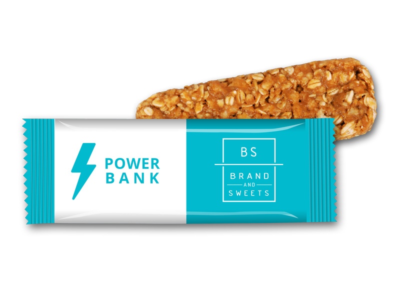 Logo trade promotional gifts image of: Muesli bio&amp; fit bar