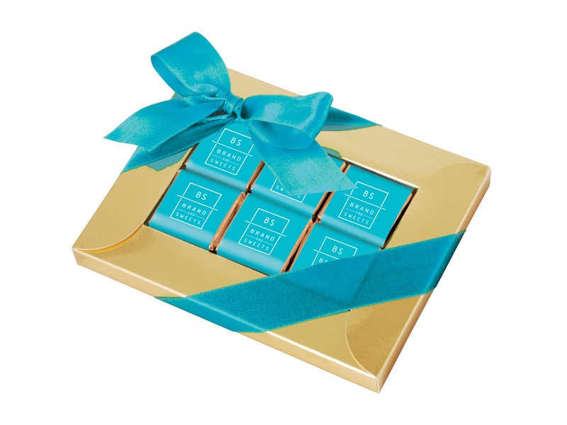 Logotrade promotional product image of: Square chocolates frame box