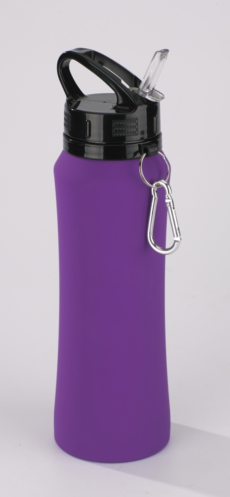 Logotrade business gift image of: Water bottle Colorissimo, 700 ml, purple