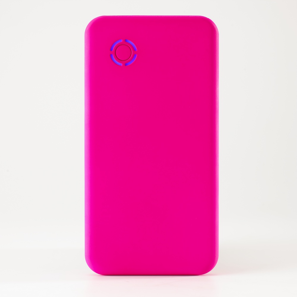 Logo trade promotional giveaways image of: RAY power bank 4000 mAh, pink