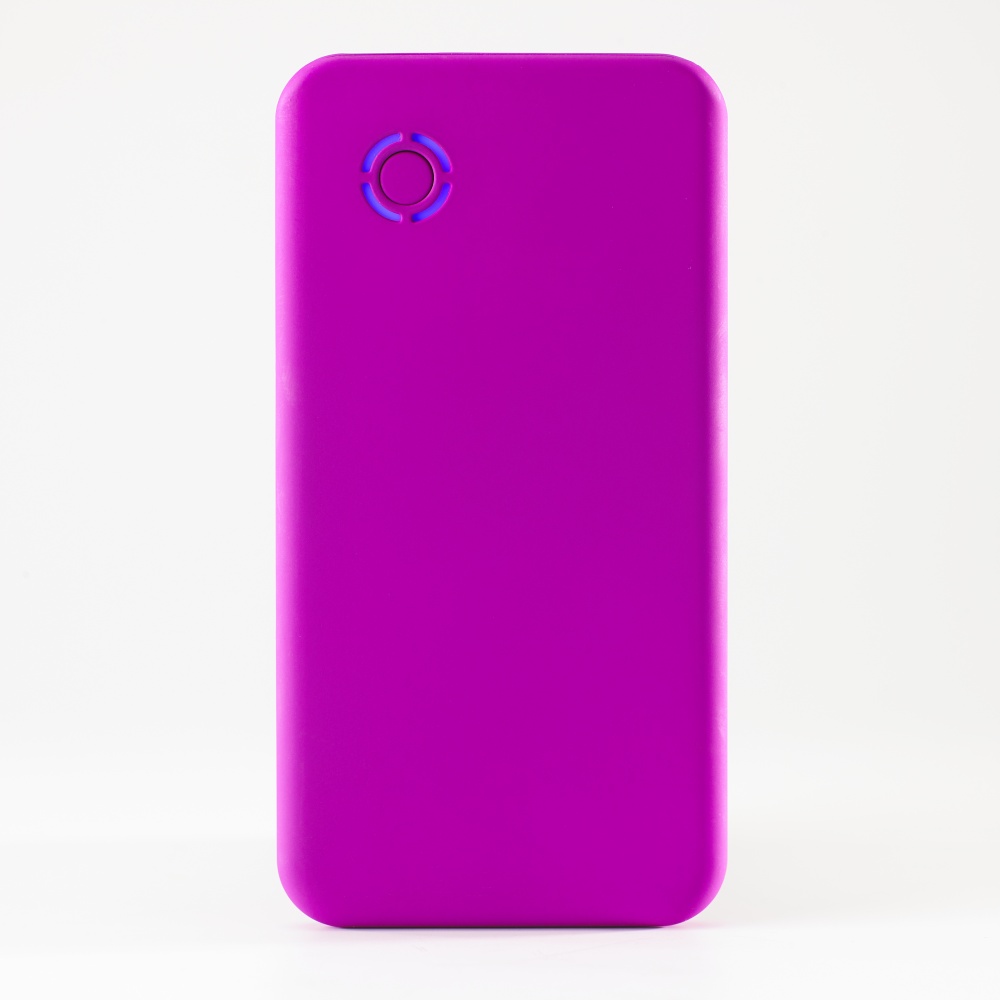 Logo trade promotional giveaway photo of: RAY power bank 4000 mAh, purple