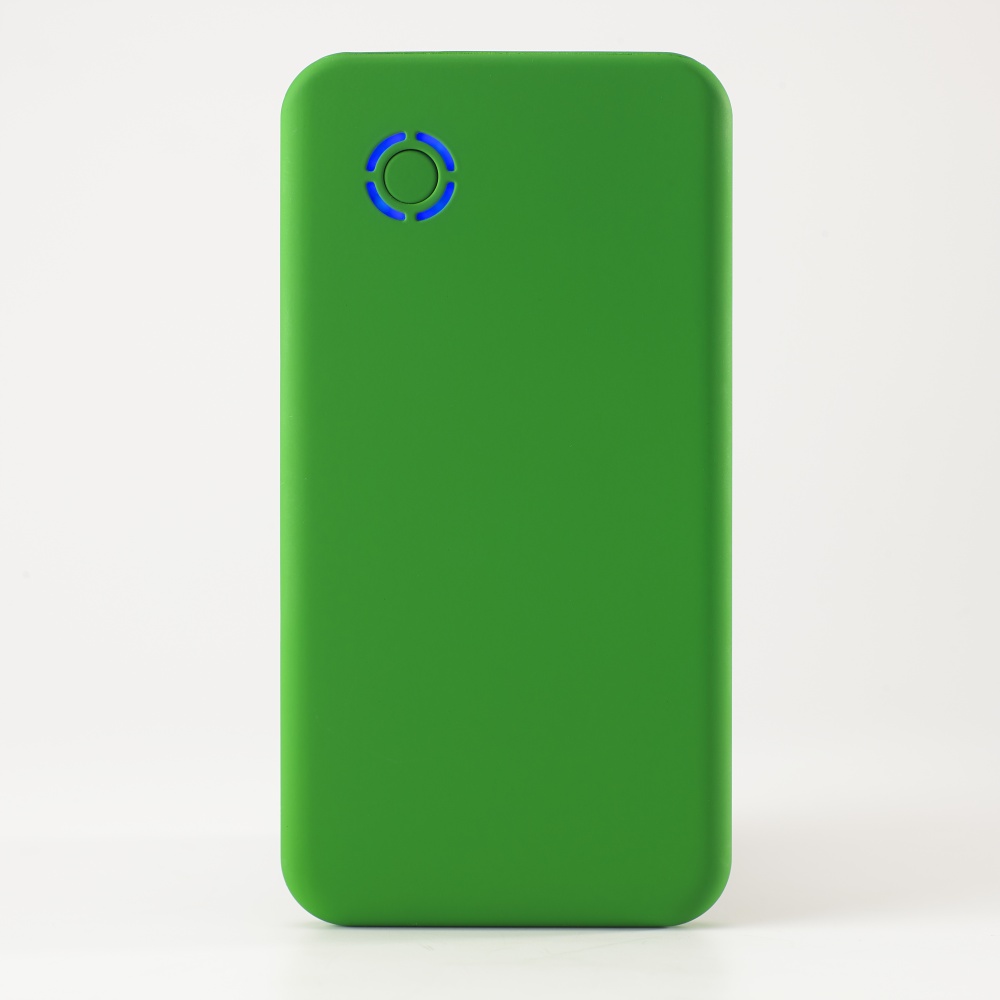 Logo trade promotional merchandise image of: RAY power bank 4000 mAh, green