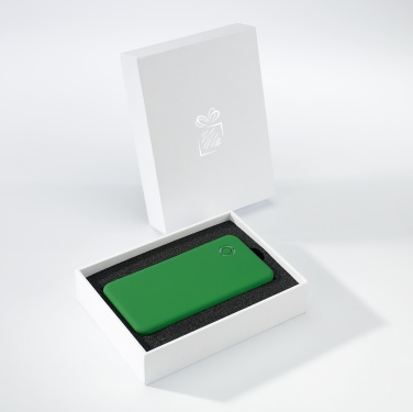 Logo trade promotional items picture of: RAY power bank 4000 mAh, green