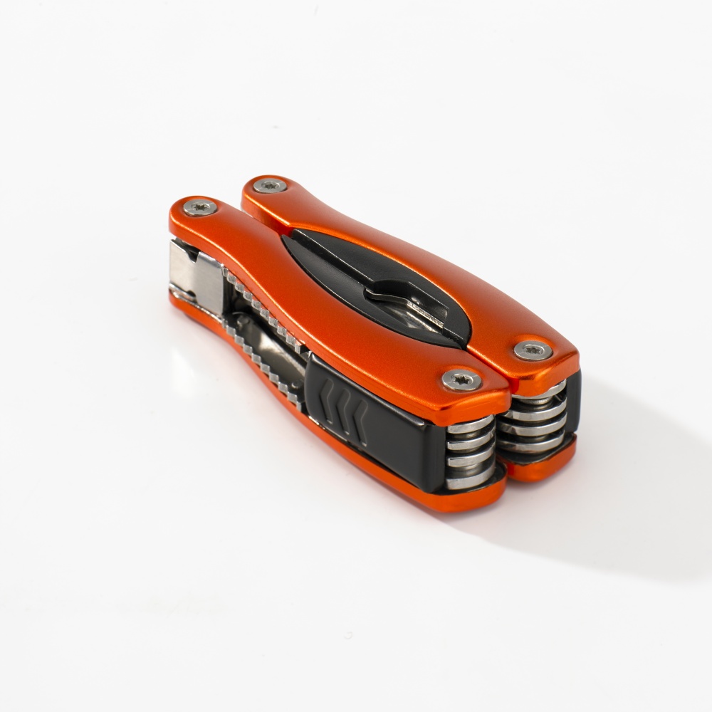 Logo trade corporate gifts image of: LARGE MULTITOOL COLORADO, orange