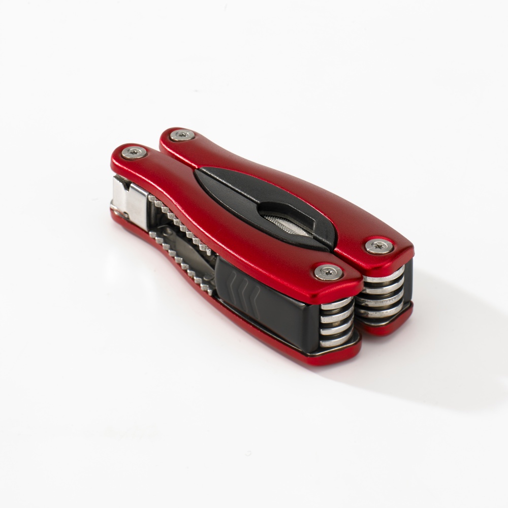 Logotrade business gift image of: LARGE MULTITOOL COLORADO, red