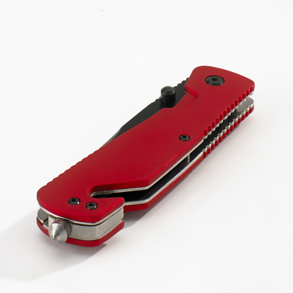 Logotrade promotional item picture of: EMERGENCY CAR KNIFE EXTREME 3in1, red