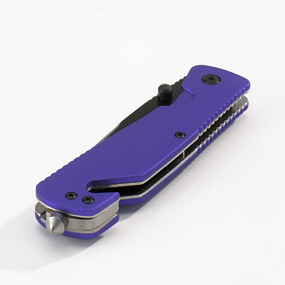 Logotrade promotional item picture of: EMERGENCY CAR KNIFE EXTREME 3in1, purple