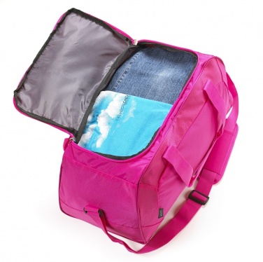 Logo trade promotional items picture of: SPORT & TRAVEL BAG MASTER, rose