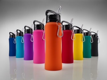 Logo trade promotional giveaways picture of: Water bottle Colorissimo, 700 ml, yellow