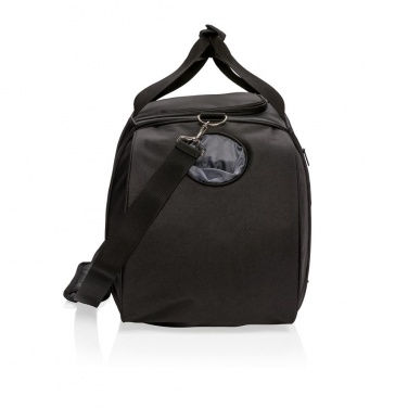 Logo trade advertising products image of: Swiss Peak weekend/sports bag, black