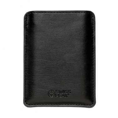 Logotrade promotional gift picture of: Swiss Peak Powerbank wallet, black