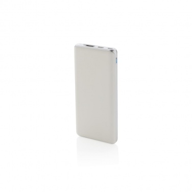 Logo trade advertising product photo of: Ultra fast 10.000 mAh powerbank with PD, white