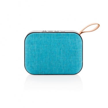 Logotrade corporate gift image of: Fabric trend speaker, blue