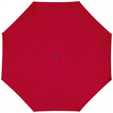 Logo trade promotional gifts picture of: Automatic pocket umbrella with carabiner handle, Red