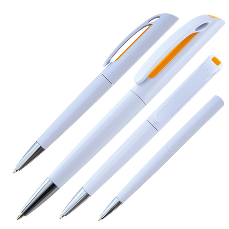 Logotrade corporate gift image of: Ballpen Justany, orange