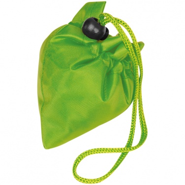 Logo trade promotional giveaways image of: Foldable shopping bag ELDORADO, Green