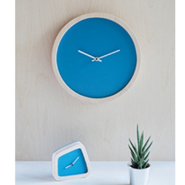 Logo trade promotional merchandise photo of: Wooden wall clock S