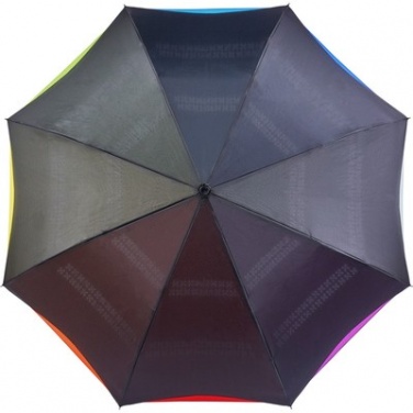 Logo trade promotional merchandise photo of: Reversible automatic umbrella AX, Multi color