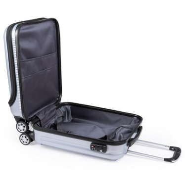 Logo trade promotional gifts image of: Trolley laptop bag, silver