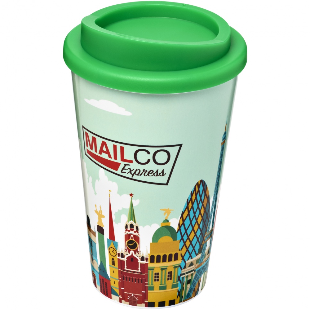 Logo trade promotional gift photo of: Brite-Americano® 350 ml insulated tumbler, light green