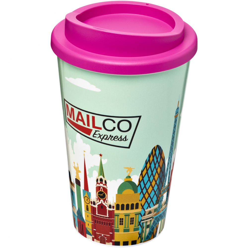 Logo trade promotional merchandise picture of: Brite-Americano® 350 ml insulated tumbler, rose