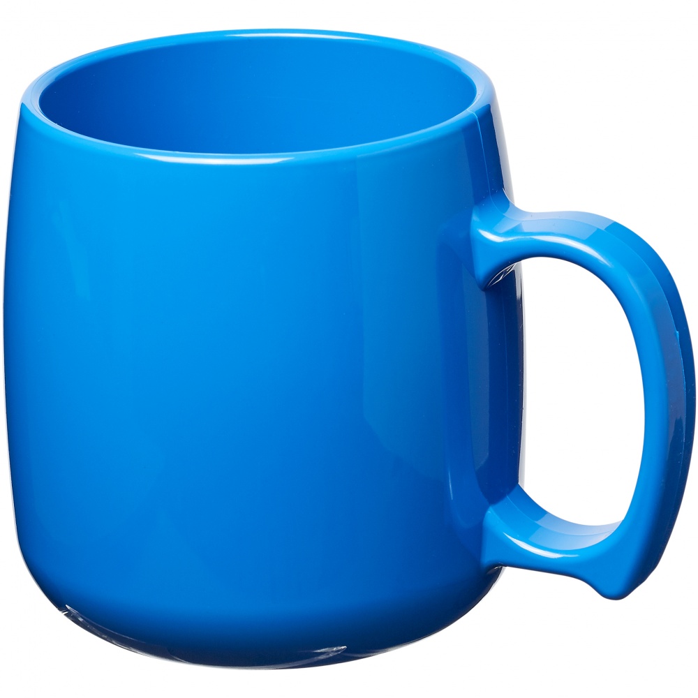 Logotrade business gift image of: Classic 300 ml plastic mug, blue