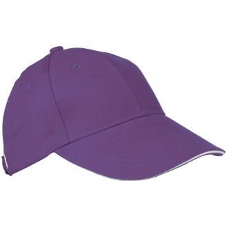 Logotrade promotional merchandise photo of: 6-panel baseball cap 'San Francisco', purple