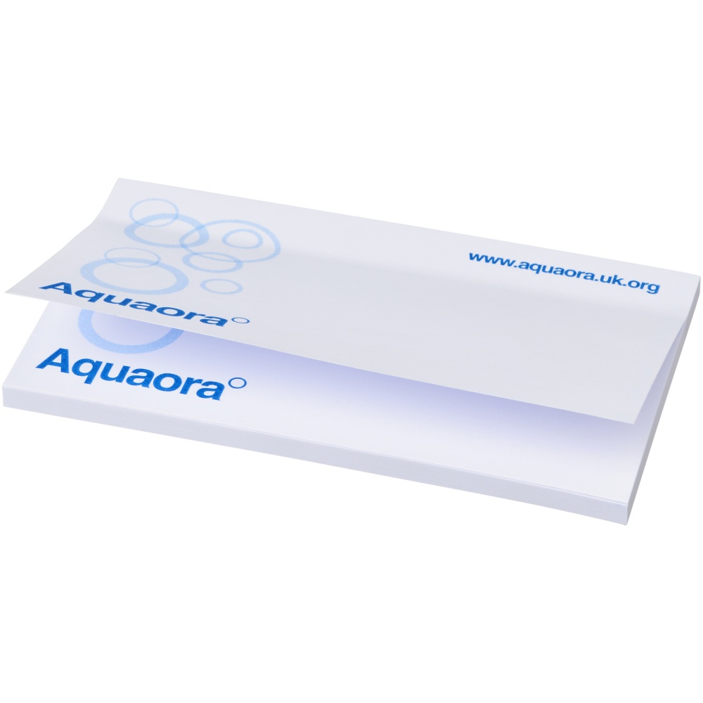 Logo trade promotional merchandise image of: Sticky-Mate® sticky notes 127x75 mm