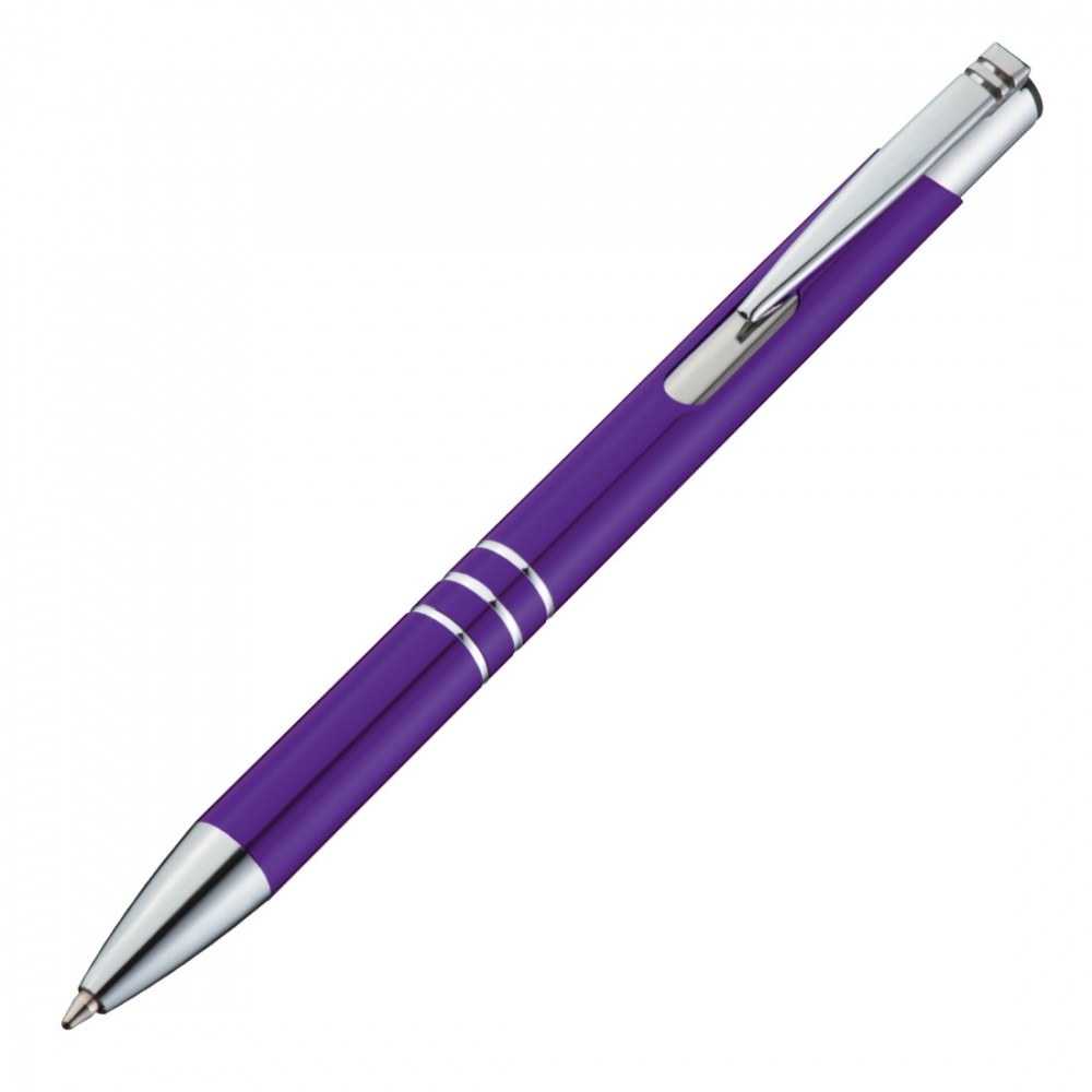 Logotrade promotional merchandise picture of: Metal pen, Lilac