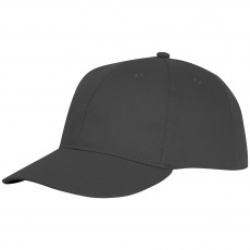 Ares 6 panel cap, storm grey