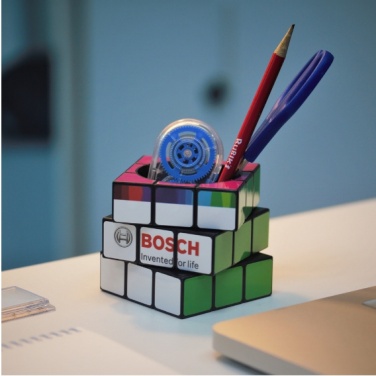 Logotrade promotional gift image of: 3D Rubik's Pen Pot