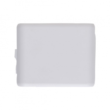 Logo trade promotional item photo of: 5.000 mAh wireless charging 5W powerbank, white