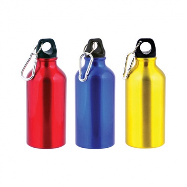 Logo trade corporate gifts image of: Drinking bottle 400 ml, Red