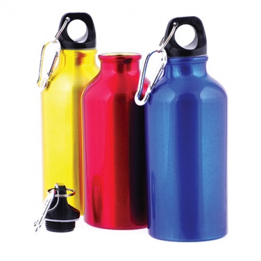 Logo trade promotional giveaways picture of: Drinking bottle 400 ml, golden