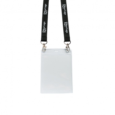 Logo trade advertising products picture of: Badge holder, Transparent