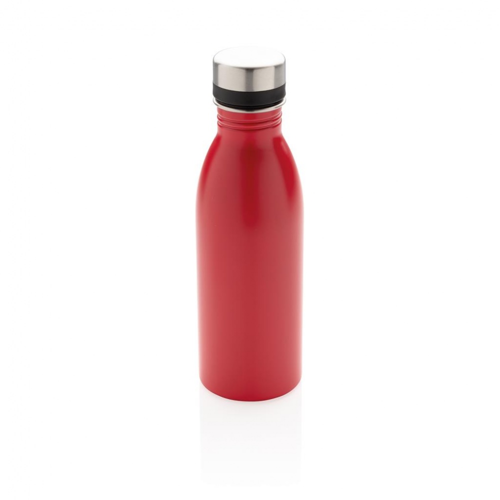 Logotrade promotional gift image of: Deluxe stainless steel water bottle, red