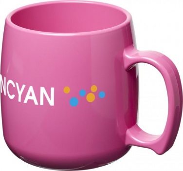 Logo trade promotional merchandise picture of: Classic 300 ml plastic mug, rose