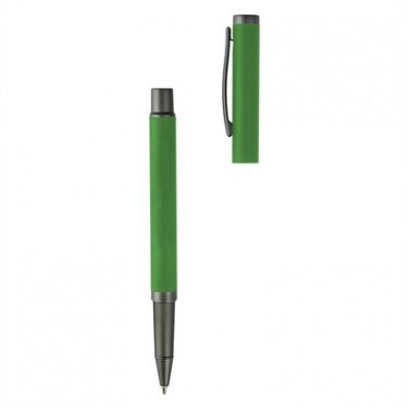 Logo trade promotional gifts picture of: Writing set, ball pen and roller ball pen