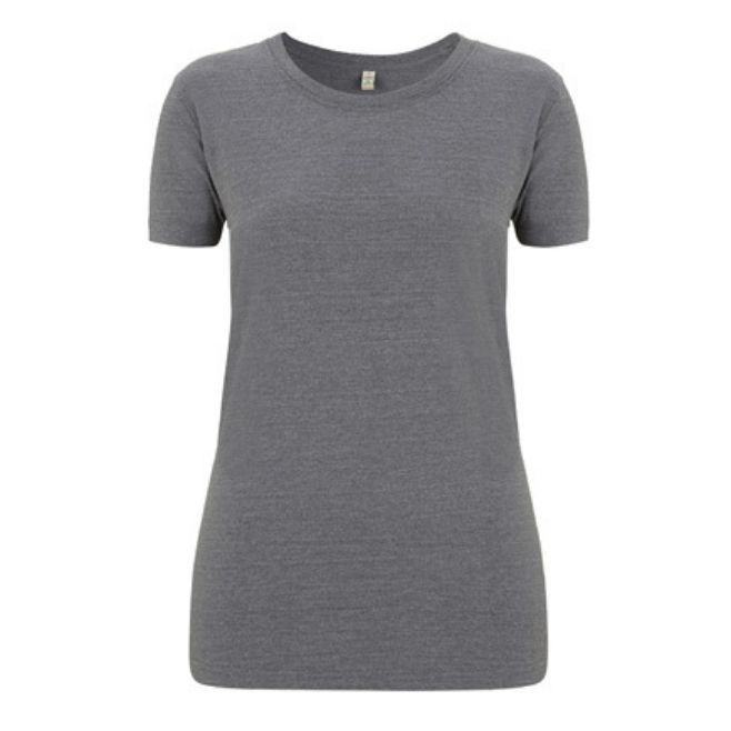 Logo trade corporate gifts picture of: Salvage women´s slim fit t-shirt, melange heather