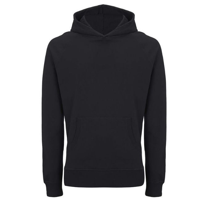 Logo trade promotional merchandise image of: Salvage unisex pullover hoody, black