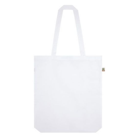 Logo trade promotional gift photo of: Shopper tote bag, dove white