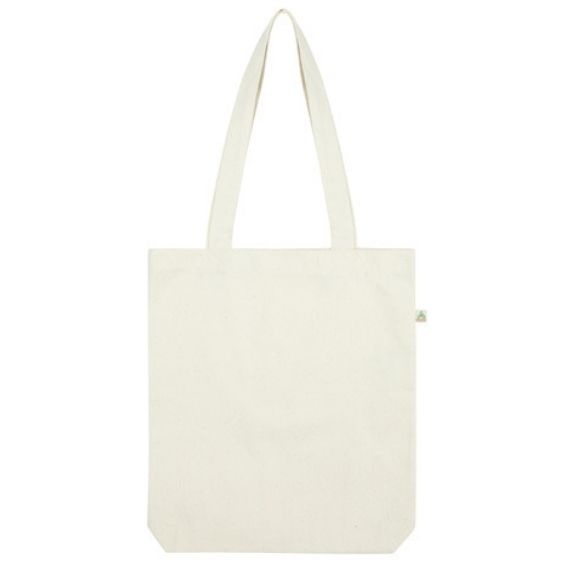 Logotrade advertising product picture of: Shopper tote bag, natural white