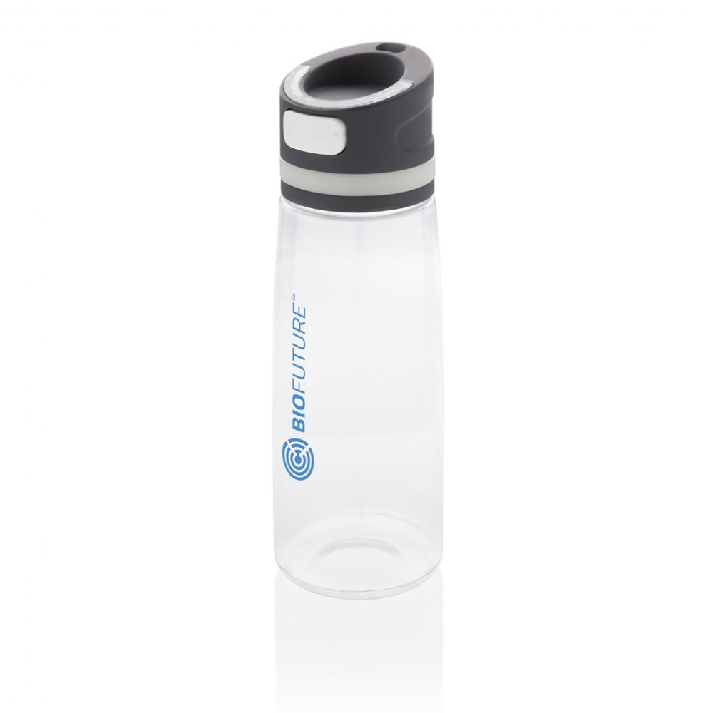 Logotrade corporate gift picture of: FIT water bottle with phone holder, white